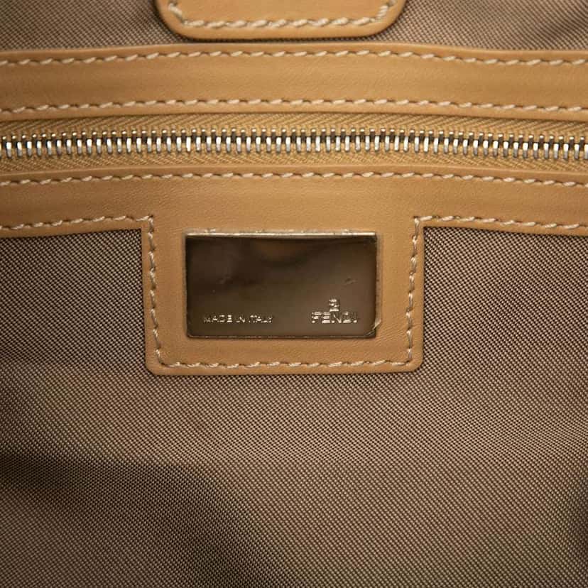 Fendi Zucchino Denim Hobo Bag Blue Denim Very good condition - Box View