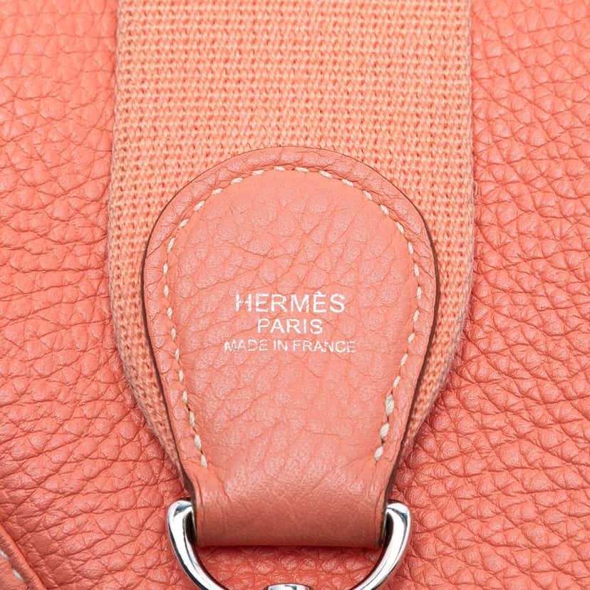 Hermès Clemence Evelyne 29 Pink Leather Good condition - Box View