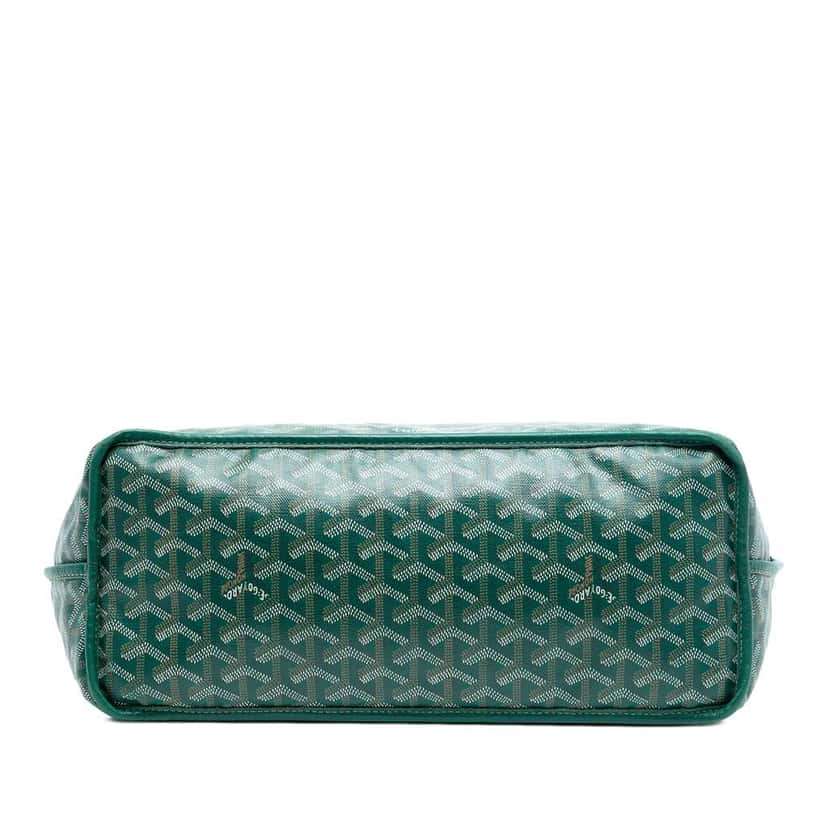 Goyard Goyardine Reversible Anjou PM Green Canvas Very good condition - Inside View