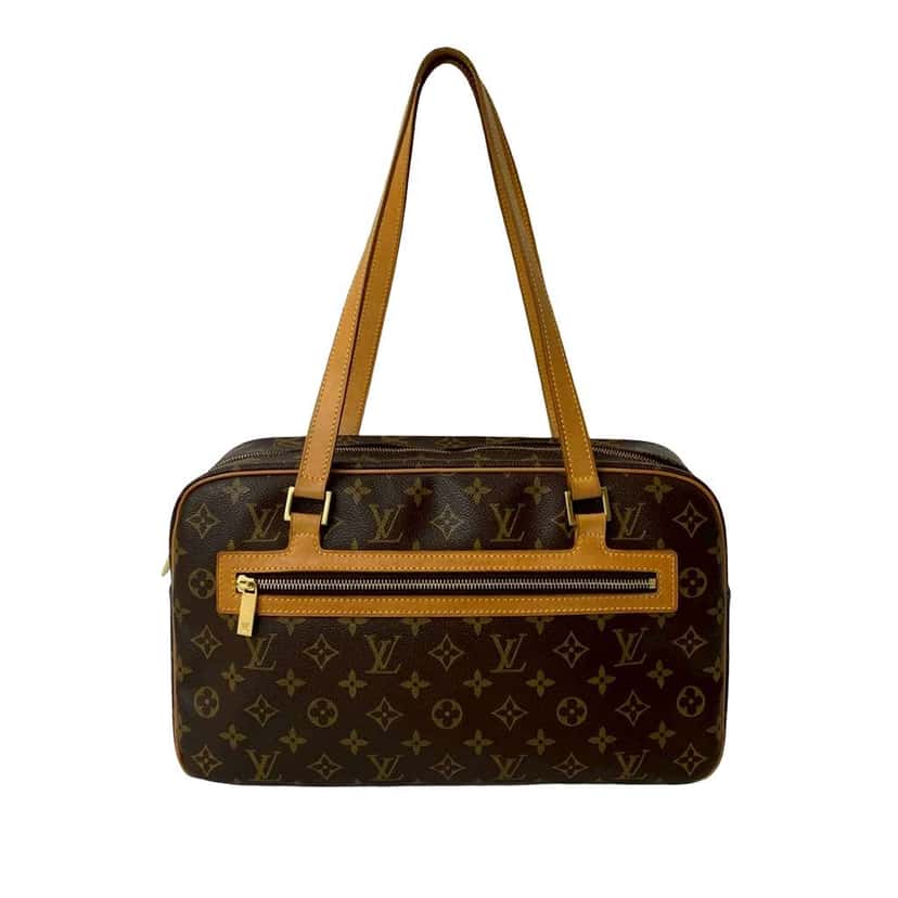 Louis Vuitton Monogram Cite GM Brown Good condition - Front View