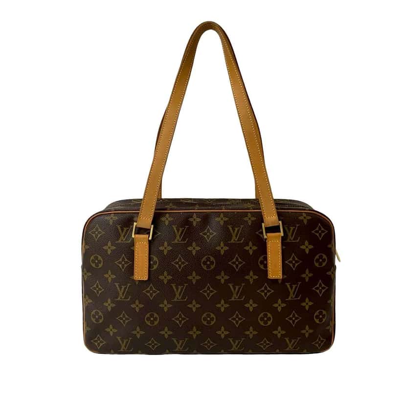 Louis Vuitton Monogram Cite GM Brown Good condition - Back View