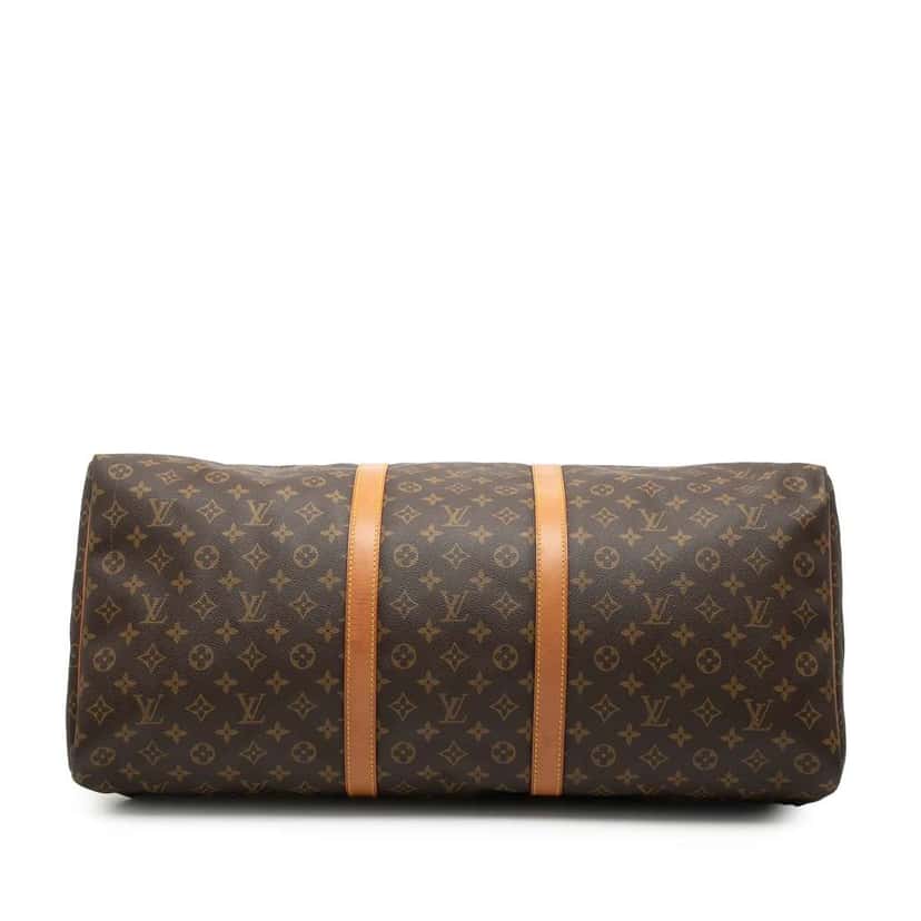 Louis Vuitton Monogram Keepall 60 Brown Good condition - Inside View