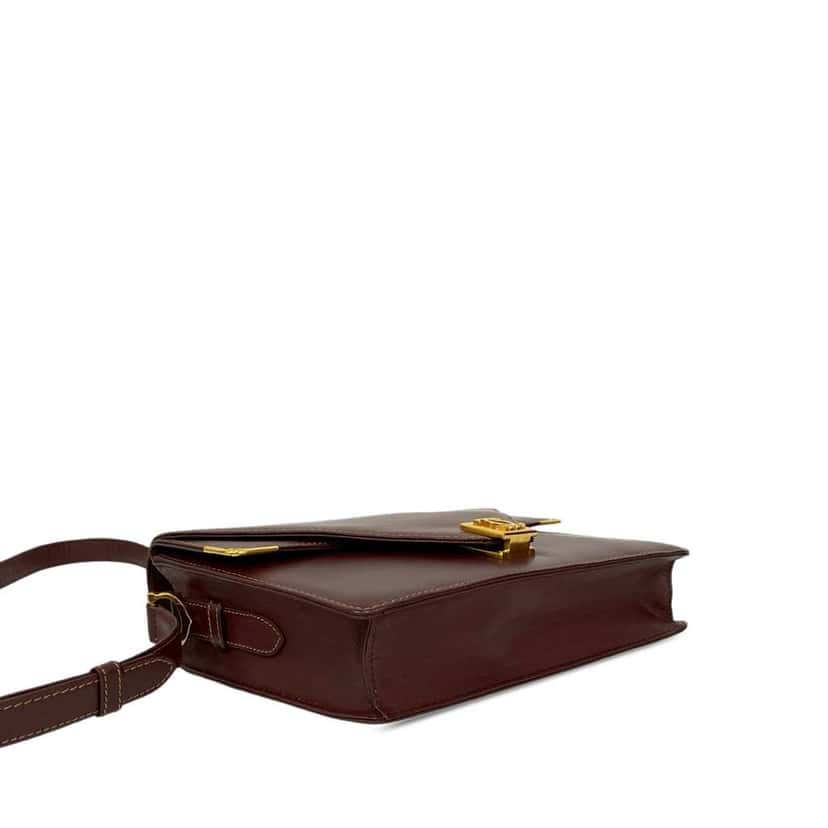 Cartier Leather Must de Cartier Crossbody Red Leather Good condition - Inside View