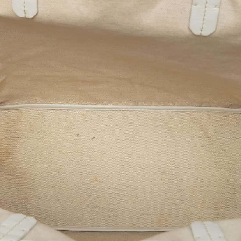Goyard Goyardine Saint Louis PM White Canvas Very good condition - Model View