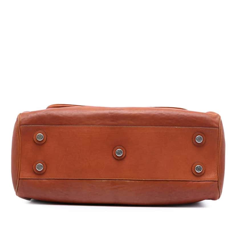 Dior Large Calfskin My Dior Pockets Frame Handbag Brown Leather Good condition - Inside View