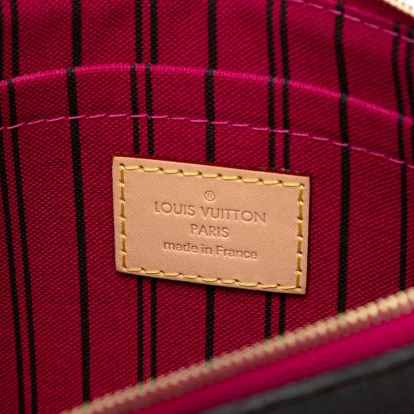 Louis Vuitton Monogram Neverfull Pouch Brown Good condition - Box View