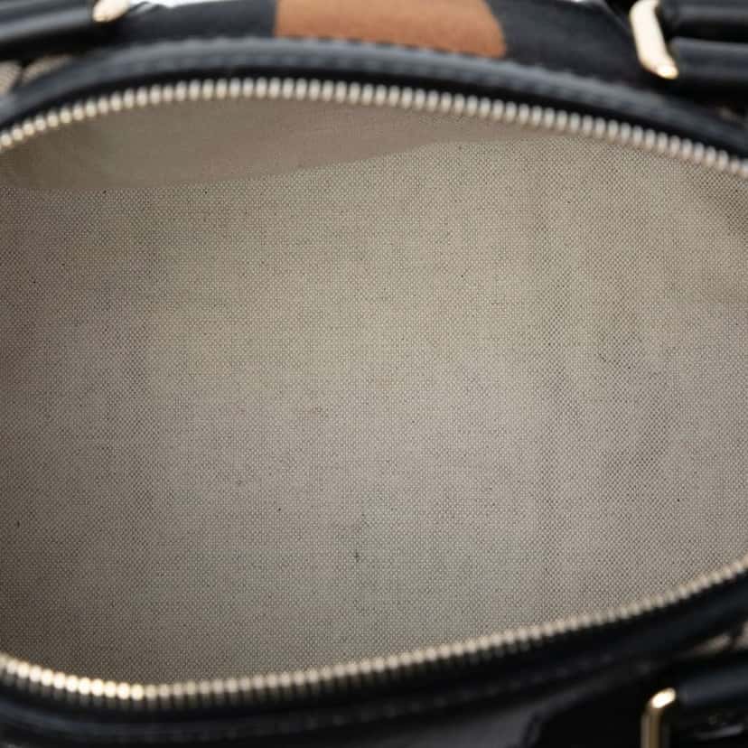 Gucci Medium Diamante Canvas Web Joy Boston Bag Brown Canvas Good condition - Model View
