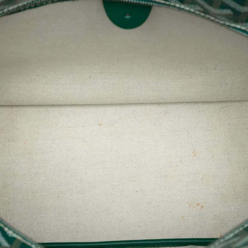 Goyard Goyardine Artois PM Green Canvas Good condition - Model View