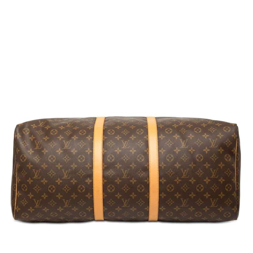 Louis Vuitton Monogram Keepall 60 Brown Good condition - Inside View