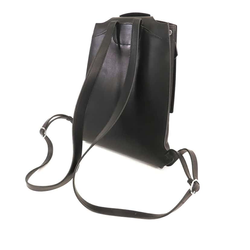 Hermès Evercolor GR24 Black Leather Good condition - Back View