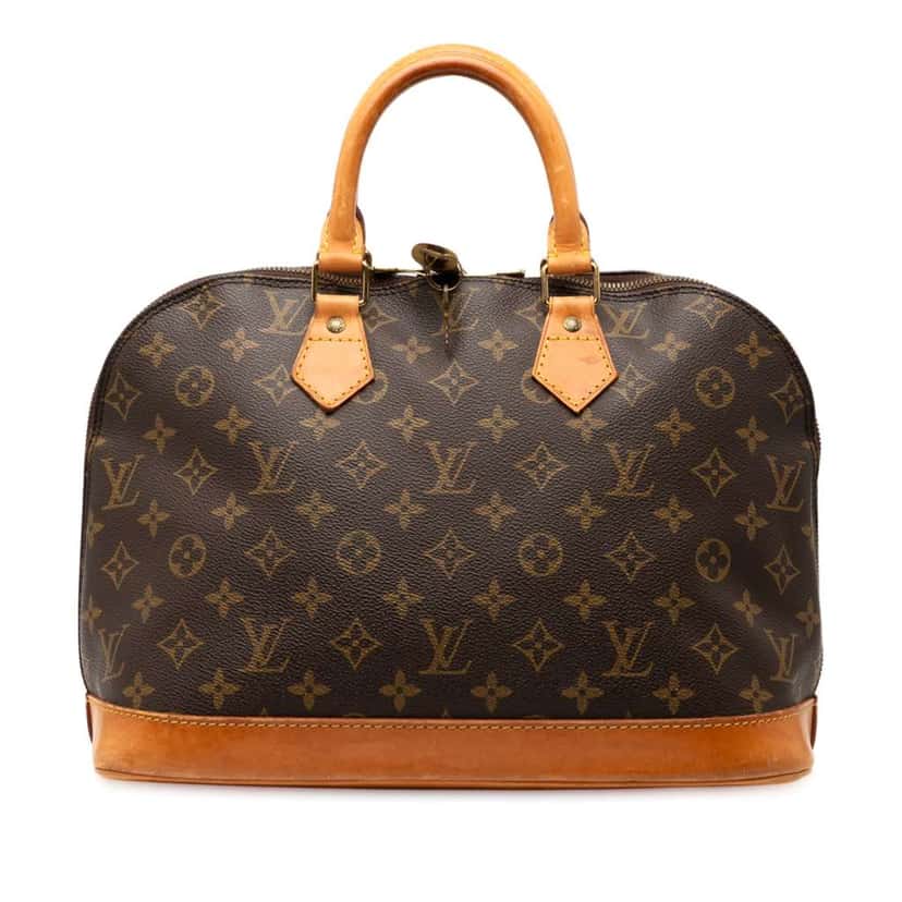 Louis Vuitton Monogram Alma PM Brown Good condition - Front View