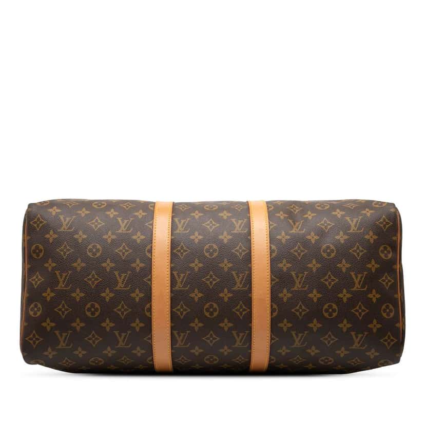 Louis Vuitton Monogram Keepall 50 Brown Good condition - Inside View