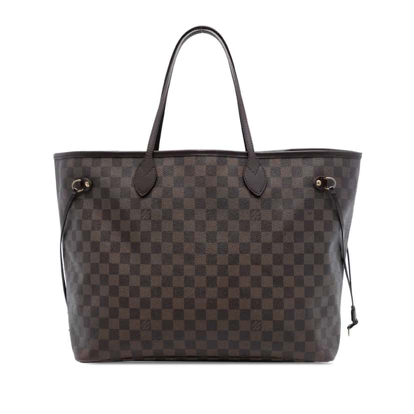 Louis Vuitton Damier Ebene Neverfull GM Brown Very good condition - Front View