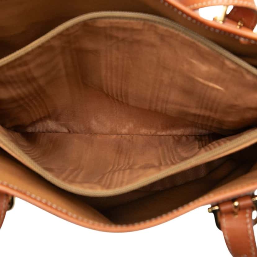 Celine Macadam Coated Canvas Tote Brown Canvas Good condition - Model View