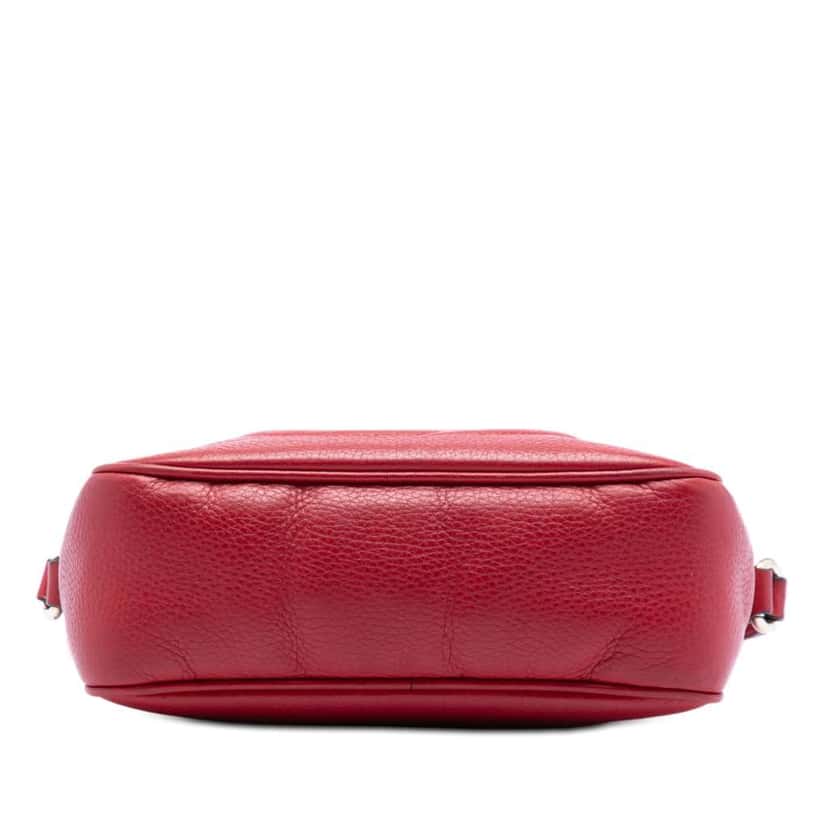 Gucci Leather Soho Disco Crossbody Red Leather Very good condition - Inside View