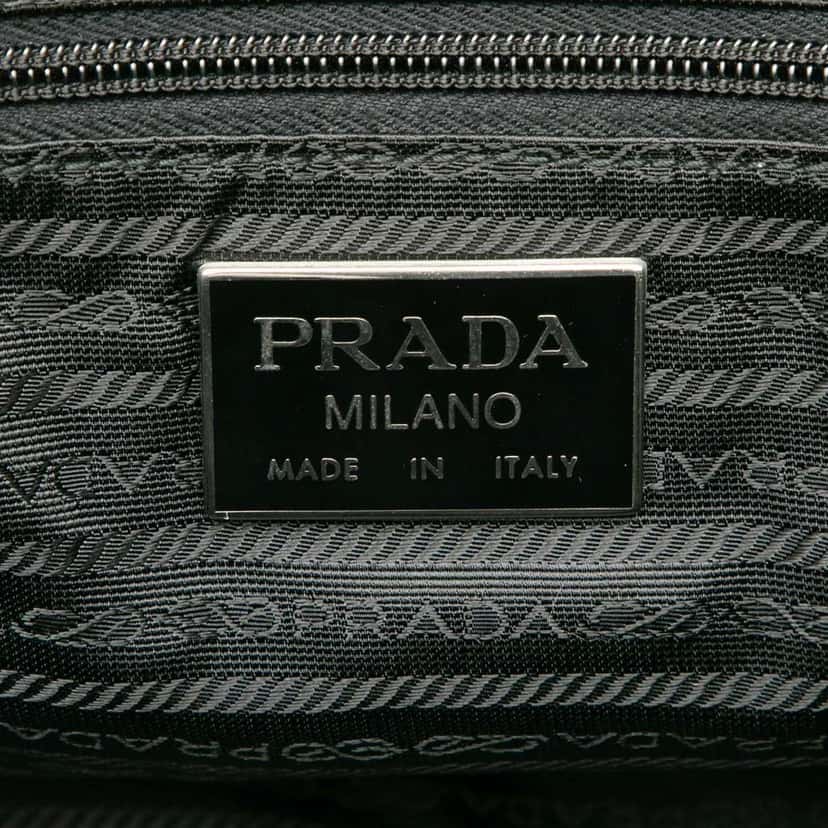 Prada Tessuto Travel Bag Black Good condition - Box View
