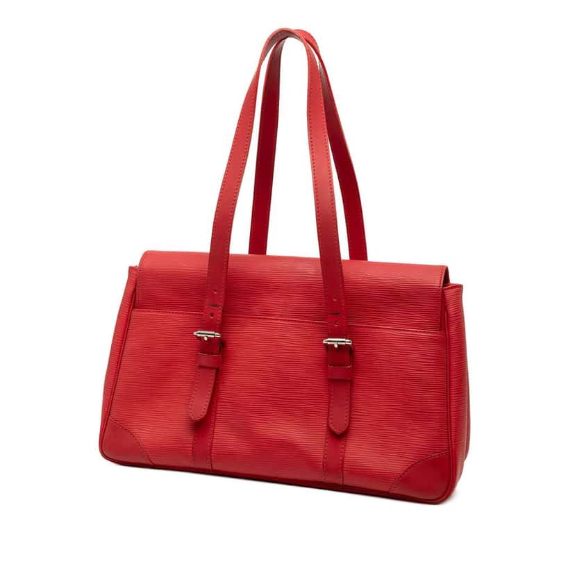 Louis Vuitton Epi Segur MM Red Leather Very good condition - Back View