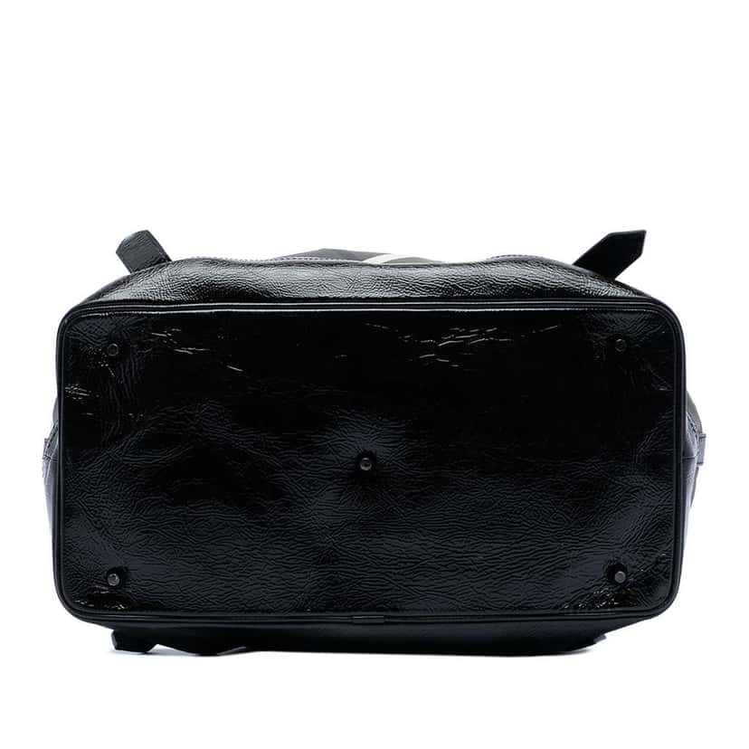 Burberry Beat Check Nylon Lowry Satchel Grey Very good condition - Inside View