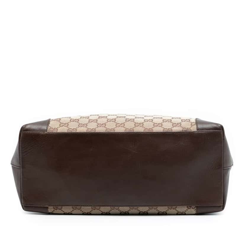 Gucci GG Canvas Tote Brown Canvas Good condition - Inside View