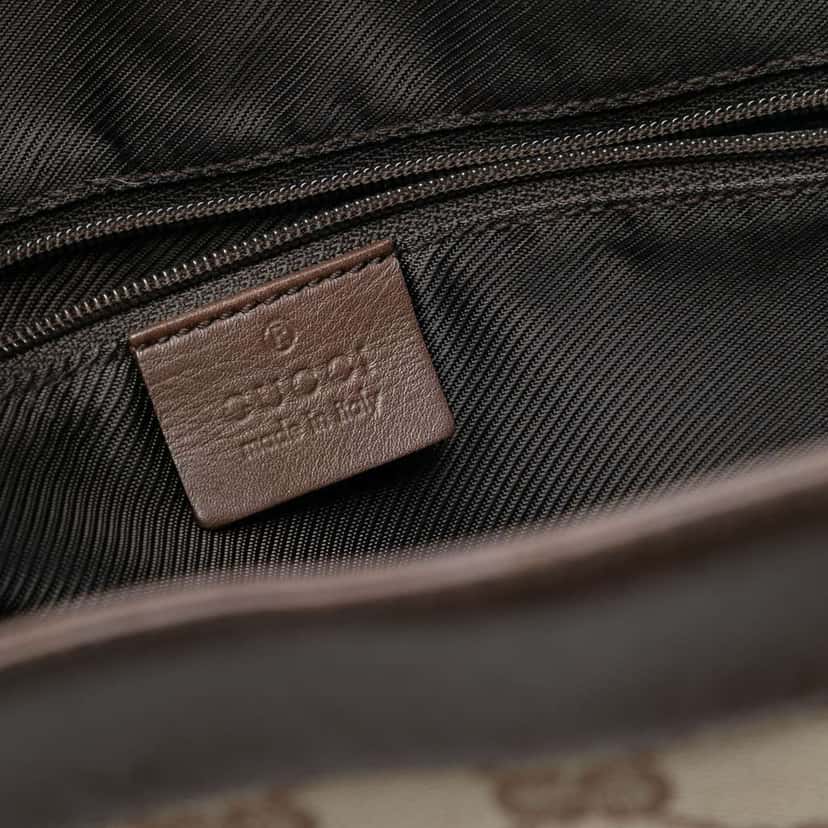 Gucci GG Canvas Tote Brown Canvas Good condition - Box View