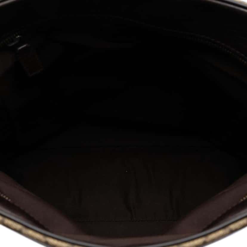 Gucci GG Supreme Web Crossbody Brown Canvas Very good condition - Model View