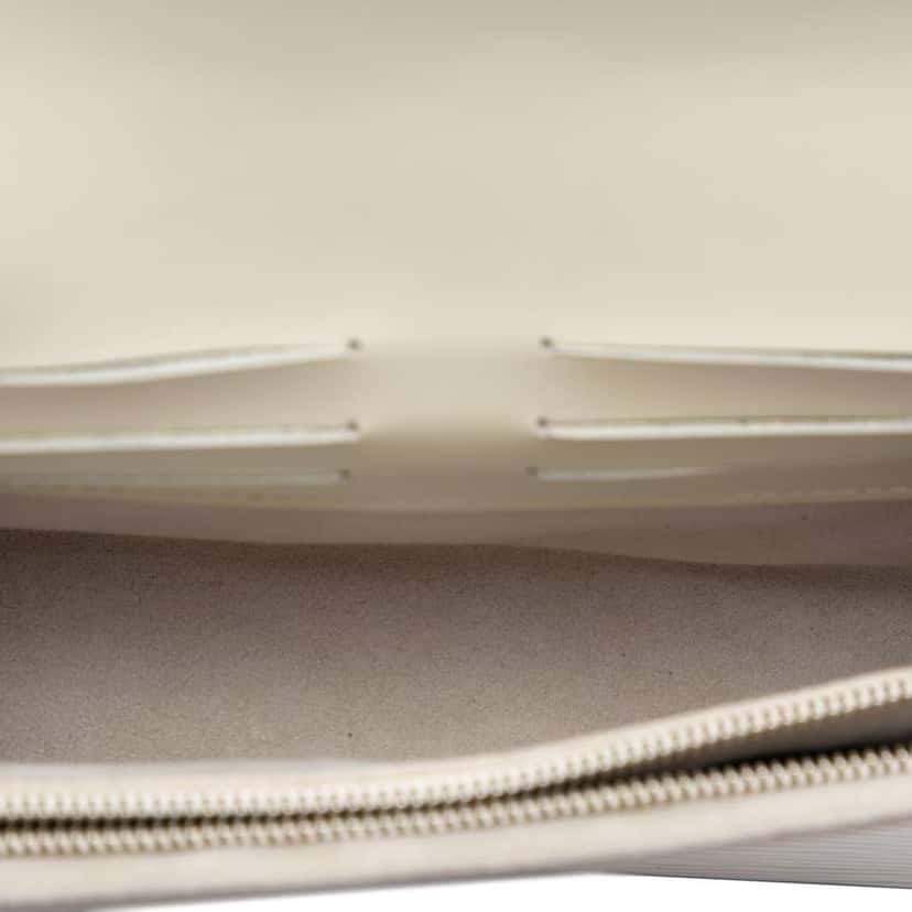 Louis Vuitton Epi Sevigne Clutch Brown Leather Very good condition - Model View
