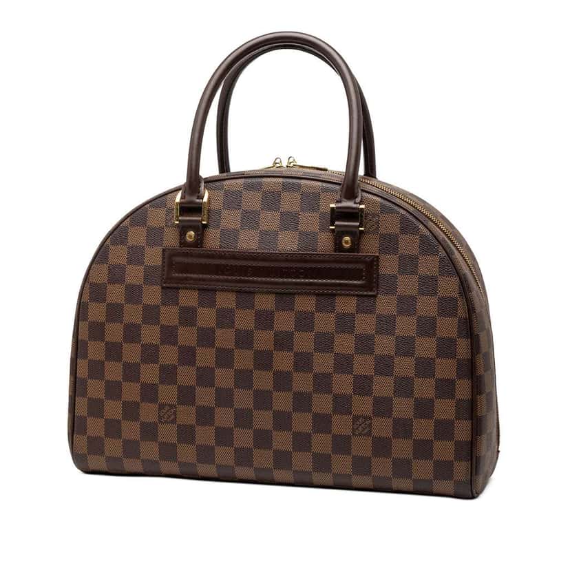 Louis Vuitton Damier Ebene Nolita Brown Good condition - Back View