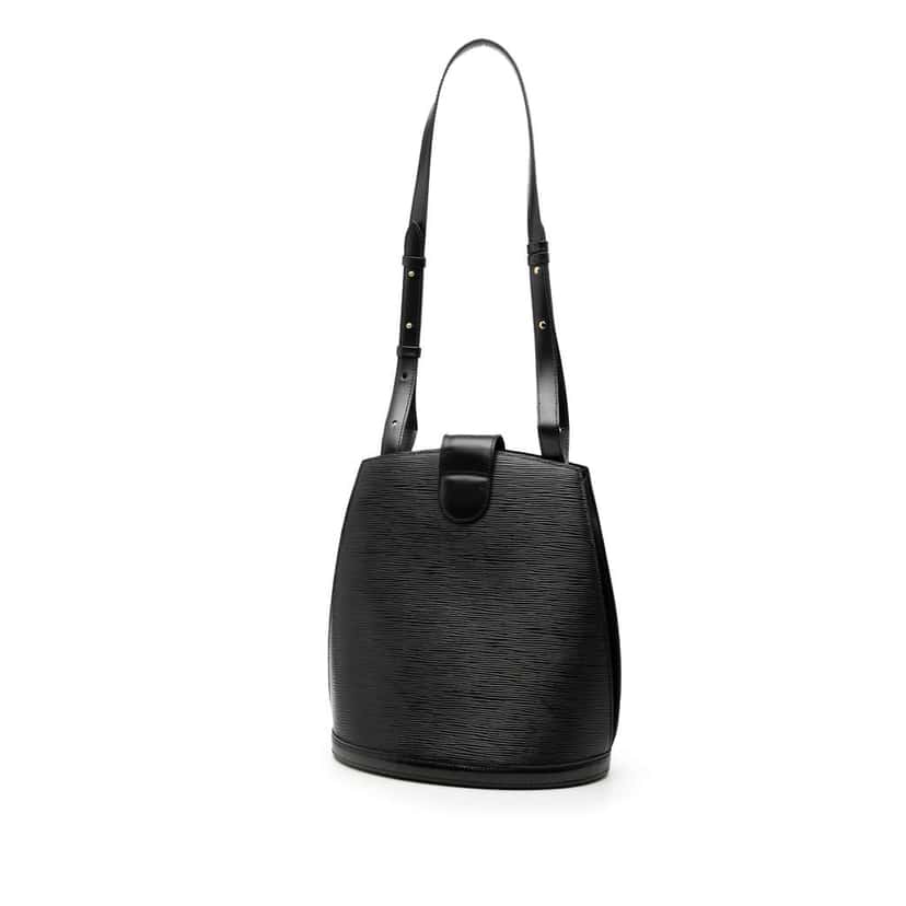 Louis Vuitton Epi Cluny Black Leather Good condition - Back View