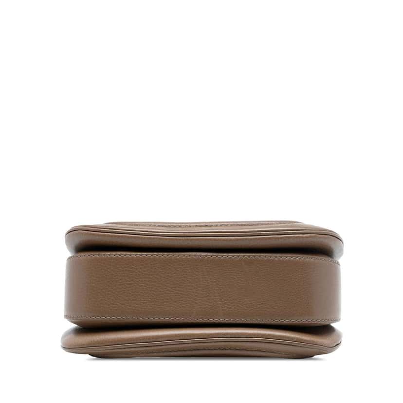 Gucci Medium Leather New Bamboo Satchel Brown Leather Good condition - Inside View