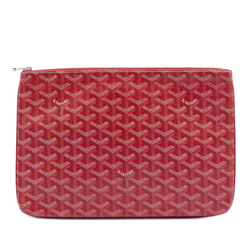 Goyard Goyardine Senat MM Red Canvas Very good condition - Front View