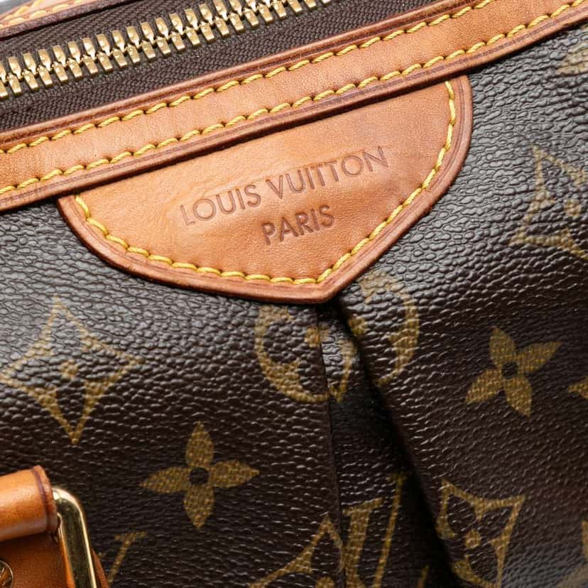 Louis Vuitton Monogram Palermo PM Brown Good condition - Box View