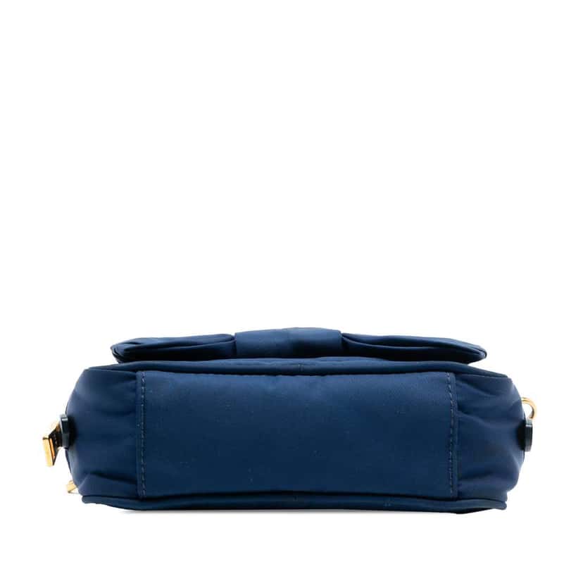 Prada Tessuto Fiocco Camera Bag Blue Very good condition - Inside View