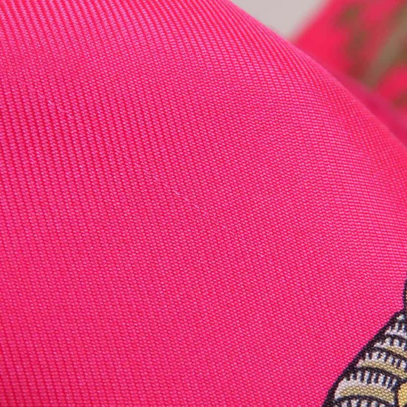 Hermès Circus Silk Scarf Blue Silk Good condition - Model View