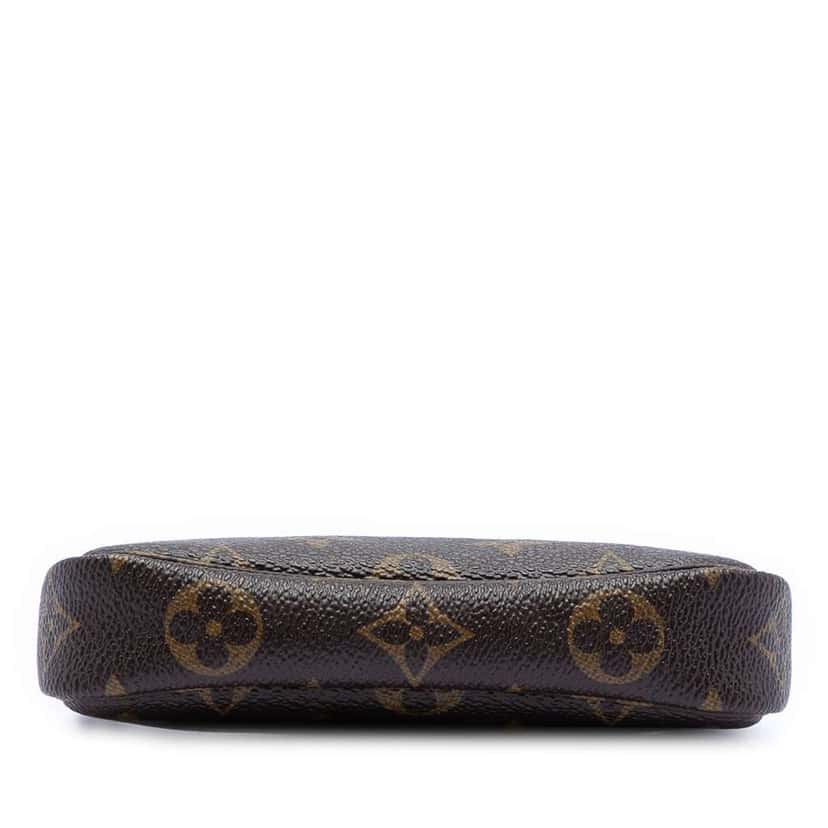 Louis Vuitton Monogram Mini Pochette Accessoires Brown Very good condition - Inside View