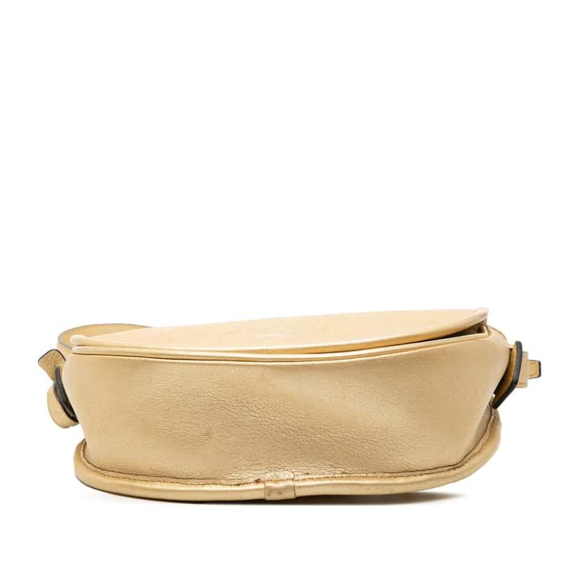 Loewe Leather Heritage Crossbody Gold Leather Very good condition - Inside View
