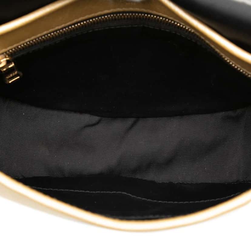 Loewe Leather Heritage Crossbody Gold Leather Very good condition - Model View