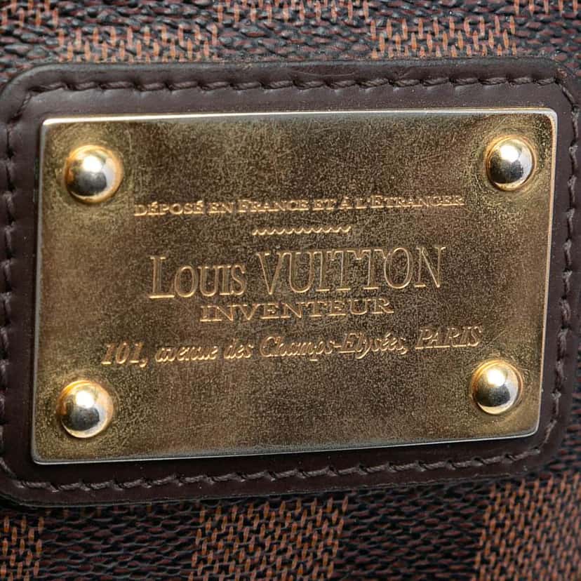 Louis Vuitton Damier Ebene Eva Brown Good condition - Box View