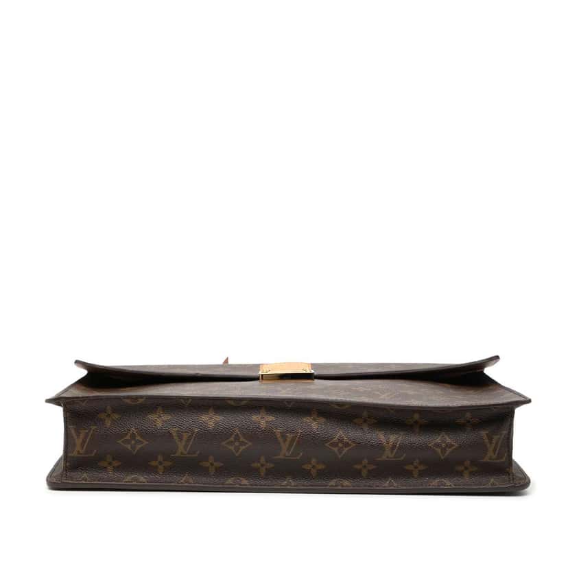 Louis Vuitton Monogram Serviette Conseiller Brown Good condition - Inside View