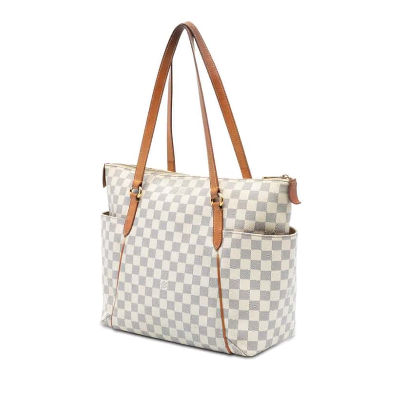 Louis Vuitton Damier Azur Totally GM White Good condition - Back View
