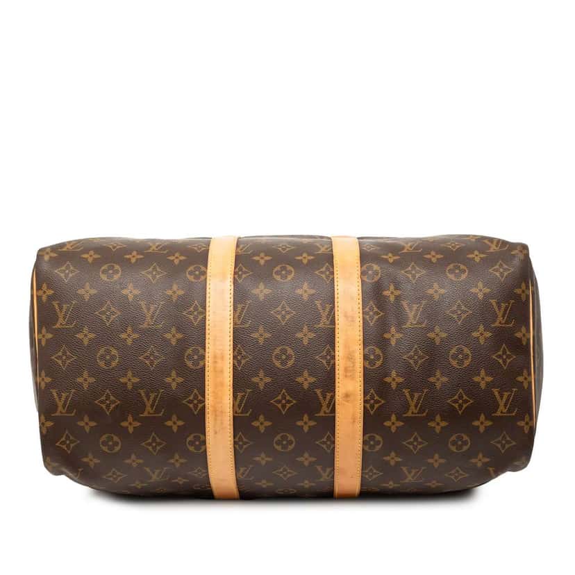 Louis Vuitton Monogram Keepall 45 Brown Good condition - Inside View