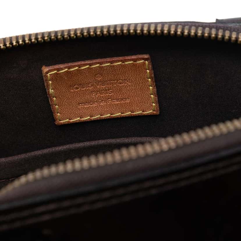 Louis Vuitton Monogram Vernis Alma BB Purple Leather Very good condition - Box View