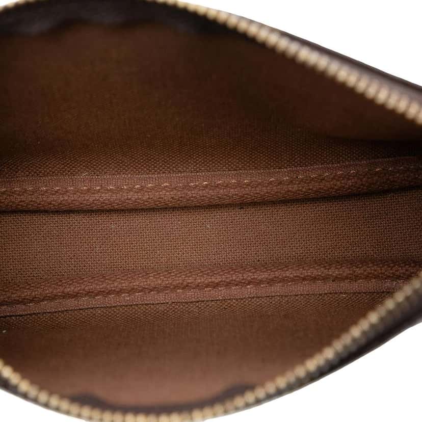 Louis Vuitton Monogram Mini Pochette Accessoires Brown Very good condition - Model View