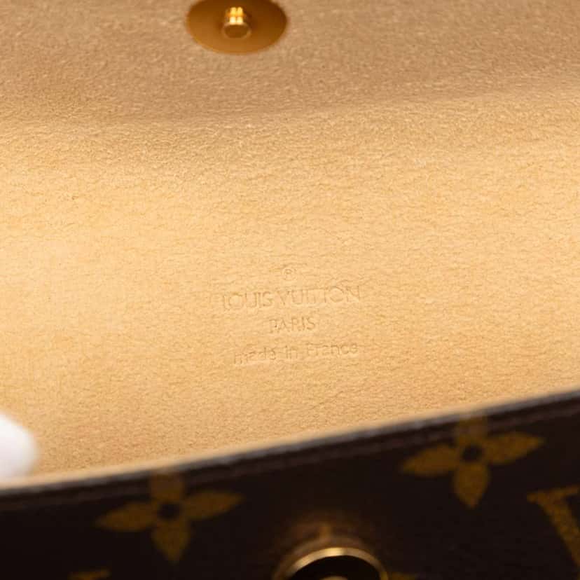 Louis Vuitton Monogram Pochette Florentine Brown Good condition - Box View