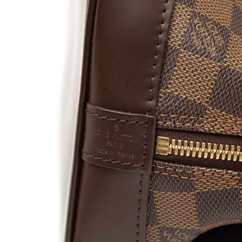 Louis Vuitton Damier Ebene Alma PM Brown Very good condition - Box View