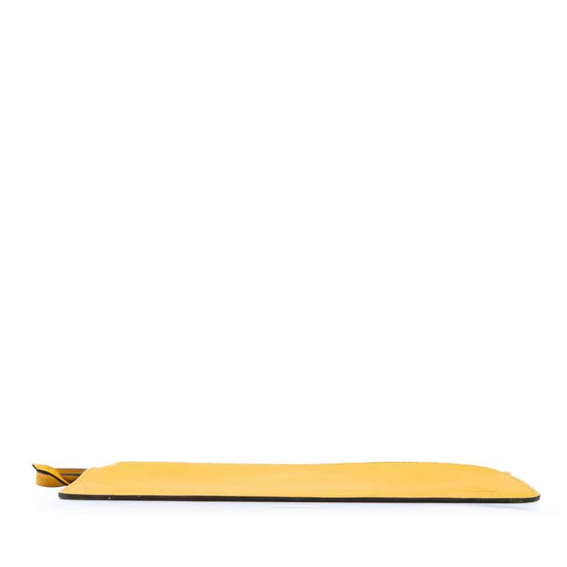 Louis Vuitton Epi Neverfull Pouch Yellow Leather Very good condition - Inside View