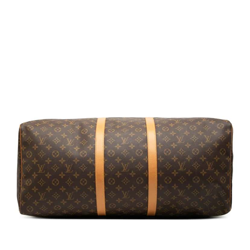 Louis Vuitton Monogram Keepall 60 Brown Good condition - Inside View
