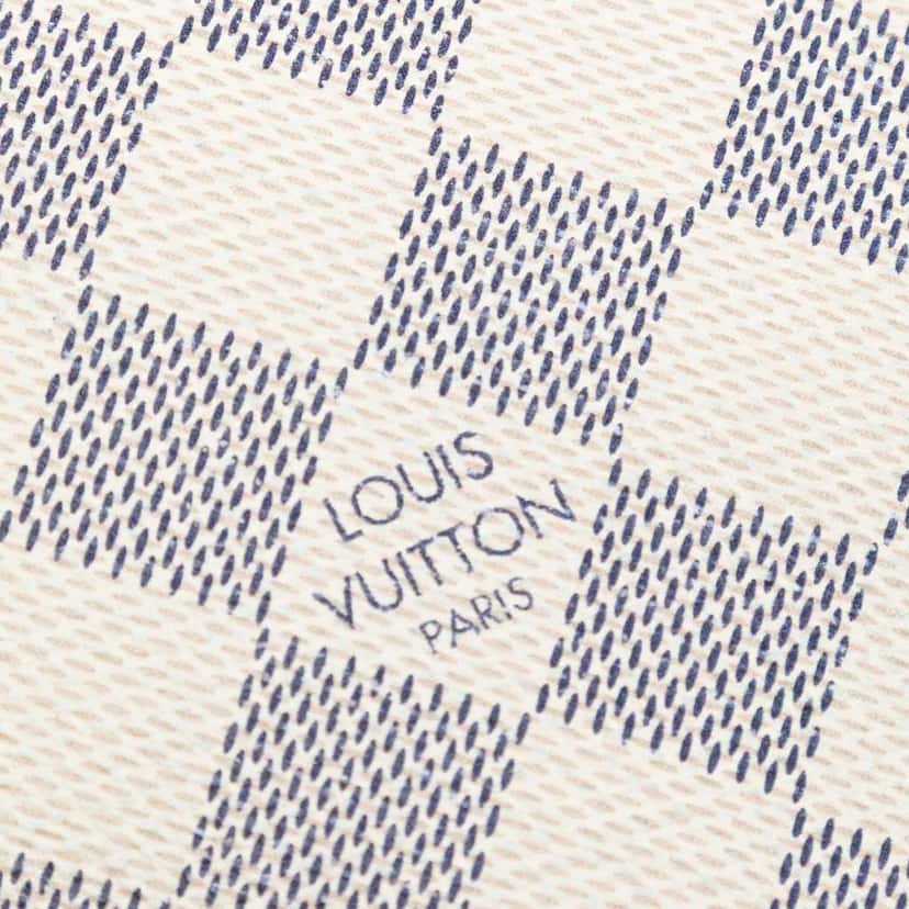 Louis Vuitton Damier Azur Mini Pochette Accessoires White Very good condition - Box View