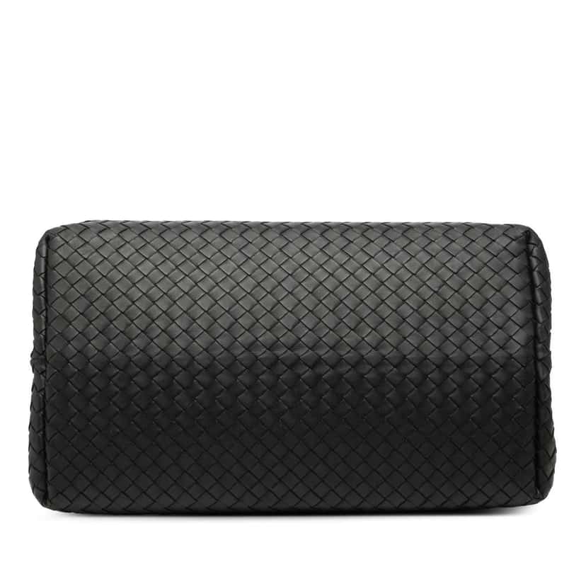 Bottega Veneta Nappa Intrecciato Milano Tote Black Leather Good condition - Inside View