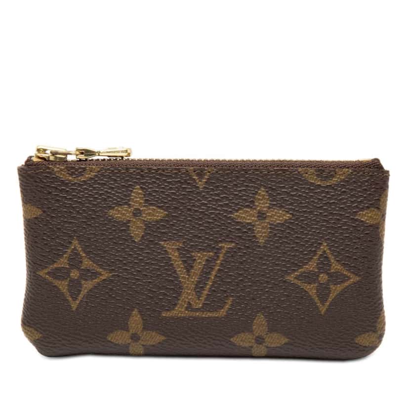 Louis Vuitton Monogram Pochette Cles Brown Good condition - Front View