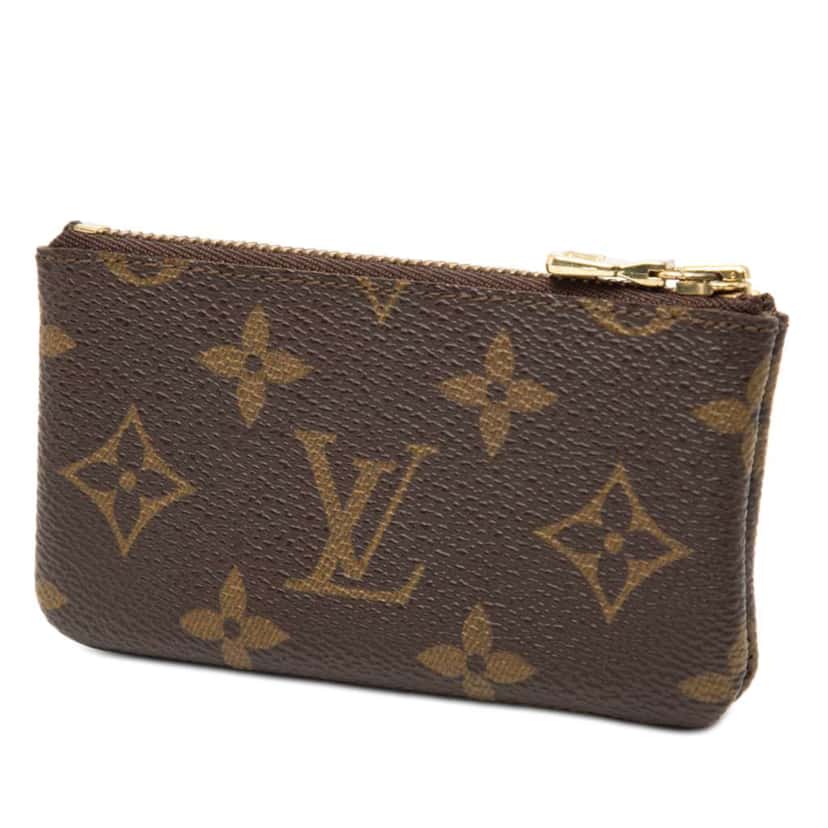 Louis Vuitton Monogram Pochette Cles Brown Good condition - Back View